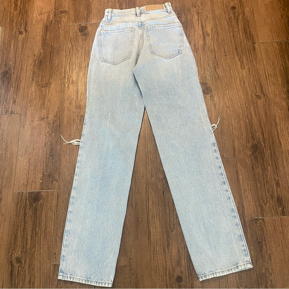 PacSun Distressed Mom Jeans, Size 22, Regular Length - Picture 3 of 7